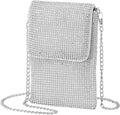 Evening Handbags Clutch Purses for Women, Crossbody Bag Crystal Rhinestone Purse Shoulder Bag Sparkly