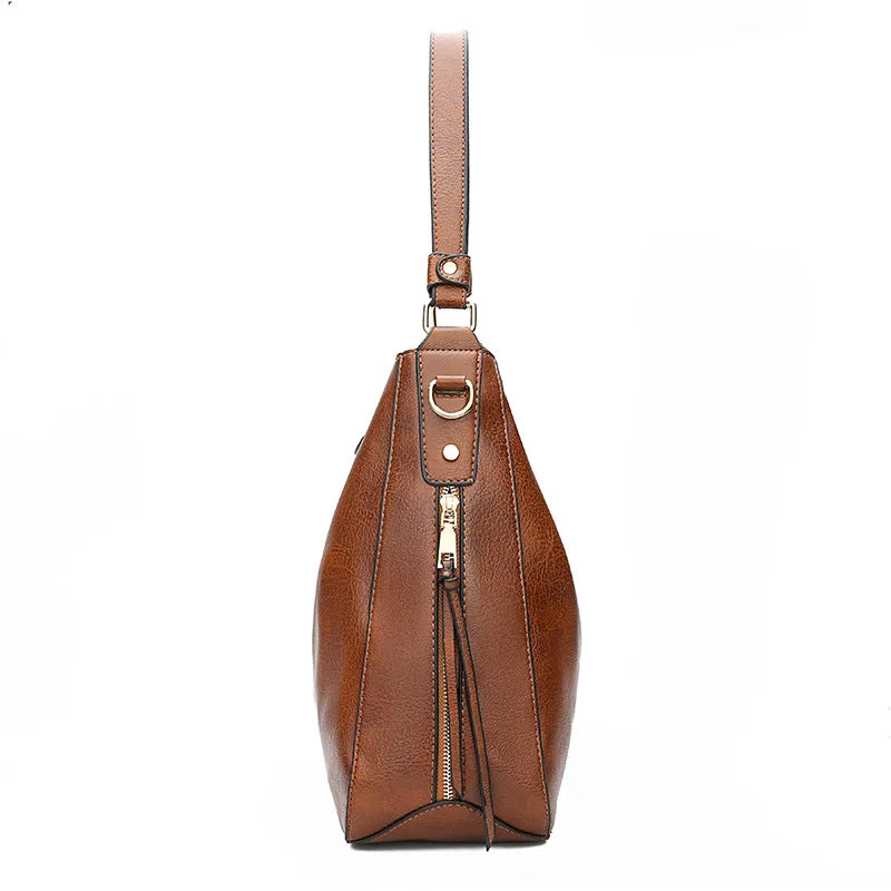 Luxury Handbags Women Bags Designer Soft Leather Bags for Women 2023 Hobos Europe Crossbody Bag Ladies Vintage Famous Brand Sac