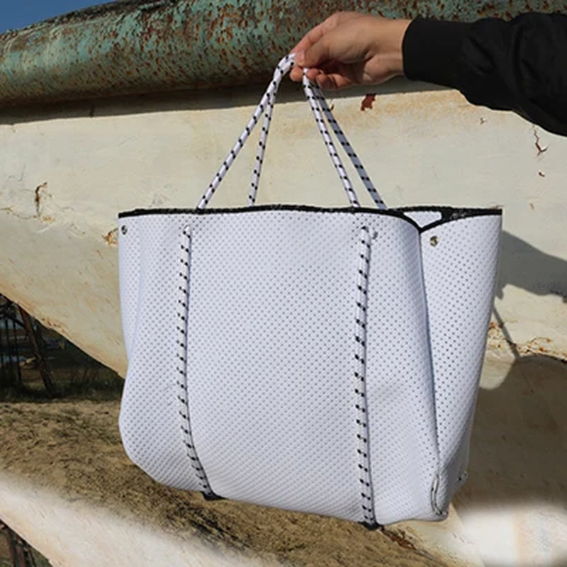 Luxury Tote Shoulder Bag for Women Large Beach Neoprene Light Handbags Bolsas Female