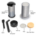 For Aeropress Machine Espresso Portable Coffee Maker Cafe French Press Coffee Pot with Filters Paper Kit