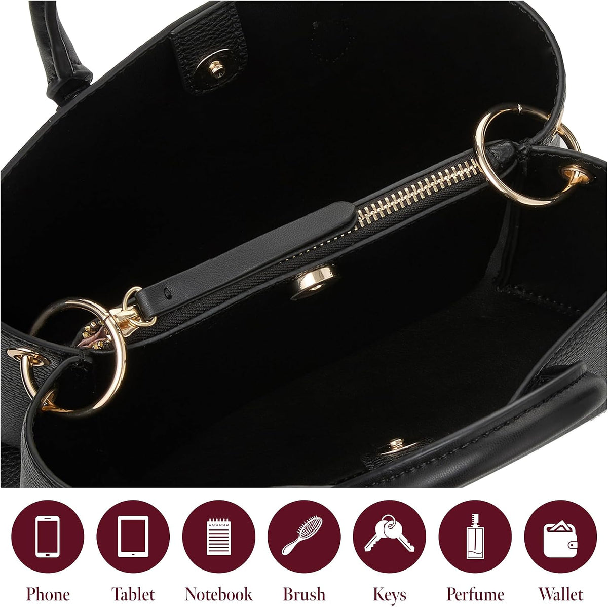 Emery Satchel Bag Womens