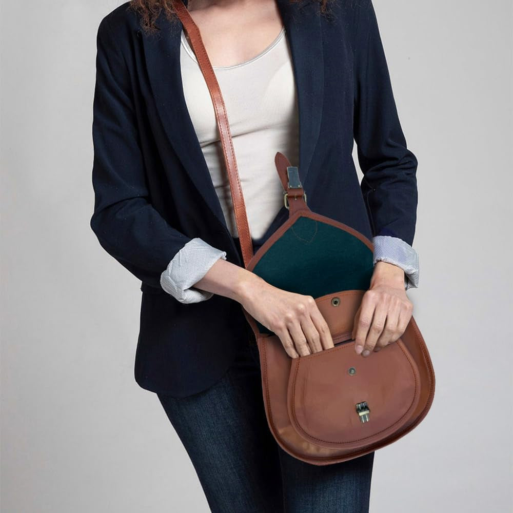 Leather Crossbody Satchel Bag Vintage Purses Handbags for Women | Vintage, Leather