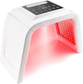 Red Light Therapy Lamp with Nano Spray,6 Colors Led Light Therapy Mask,Pdt Machine,Led Face Light Therapy Mask,178Pcs Leds, UK Plug, Anti-Anging,Rejuvenation,Firming,Smooth Wrinkle,Skin Brighten,White