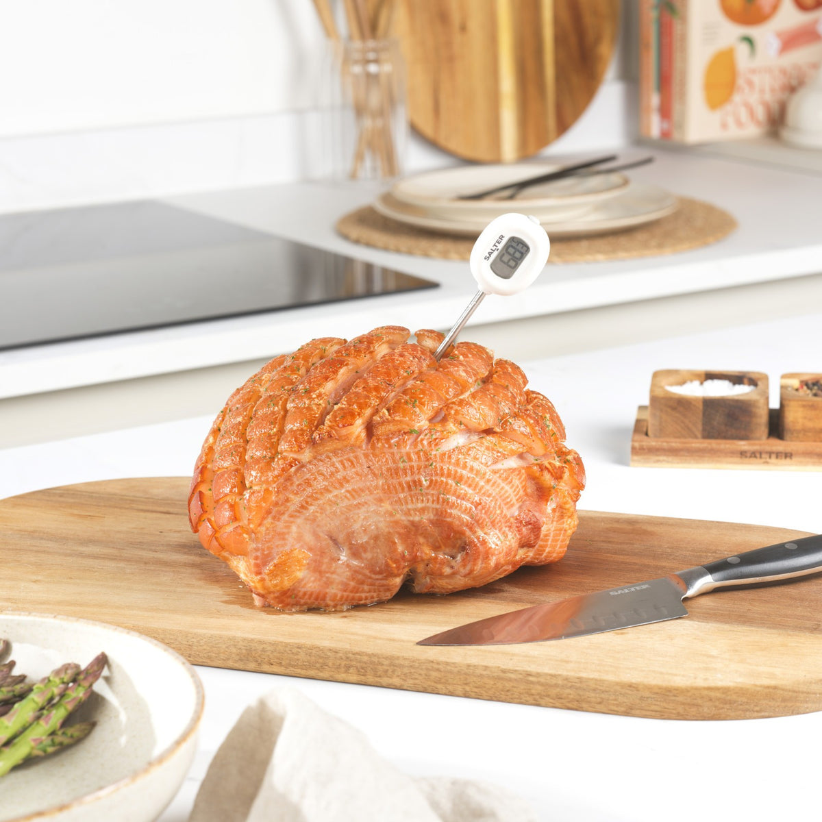Salter Digital Meat Thermometer Instant Read Kitchen Thermometer Food Probe