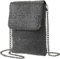Evening Handbags Clutch Purses for Women, Crossbody Bag Crystal Rhinestone Purse Shoulder Bag Sparkly