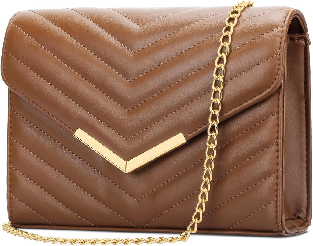 Women'S K-01428A Chevron Clutch Clutch Purse