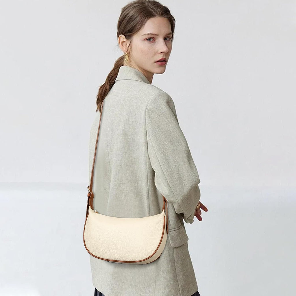 Small Crescent Bag Shoulder Bags for Women，Cute Hobo Purses and Handbags Crossbody with Adjustable Strap