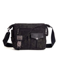 Men Canvas Multifunction Crossbody Bag Retro Handbags Travel Wear Resistance Shoulder Messenger Bags Leisure Package Bolsa