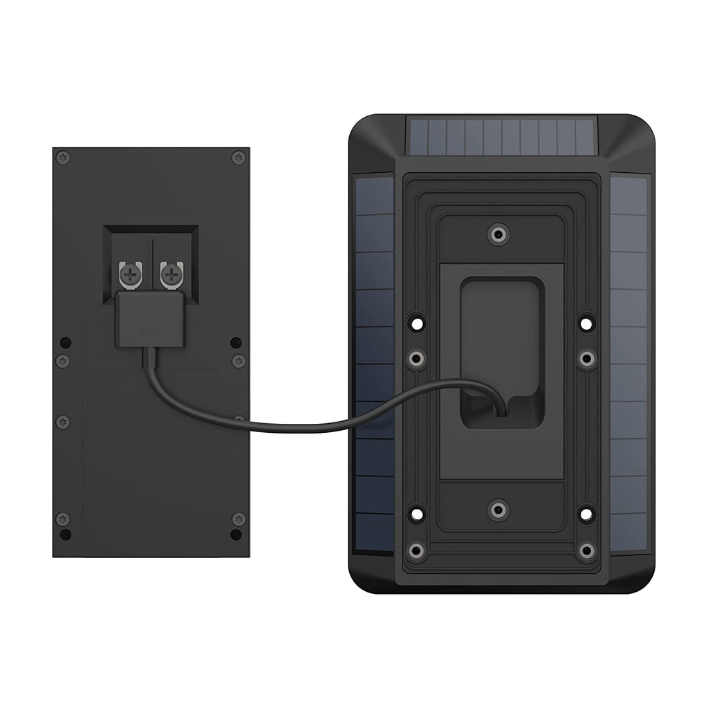 Solar Charger (2Nd Generation) for Battery Doorbells - Video Doorbell 3, Video Doorbell 3 Plus, Video Doorbell 4, Battery Video Doorbell Plus, Battery Video Doorbell Pro