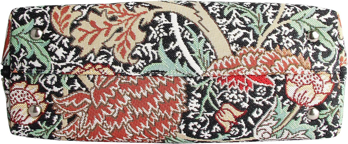 Tapestry Handbags Shoulder Bag and Crossbody Bags for Women with Garden Design