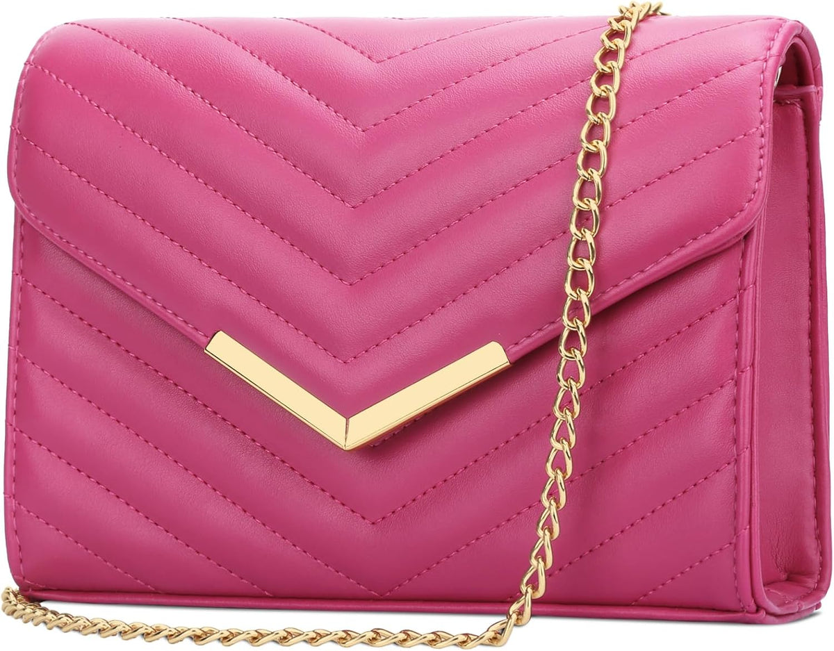 Women'S K-01428A Chevron Clutch Clutch Purse