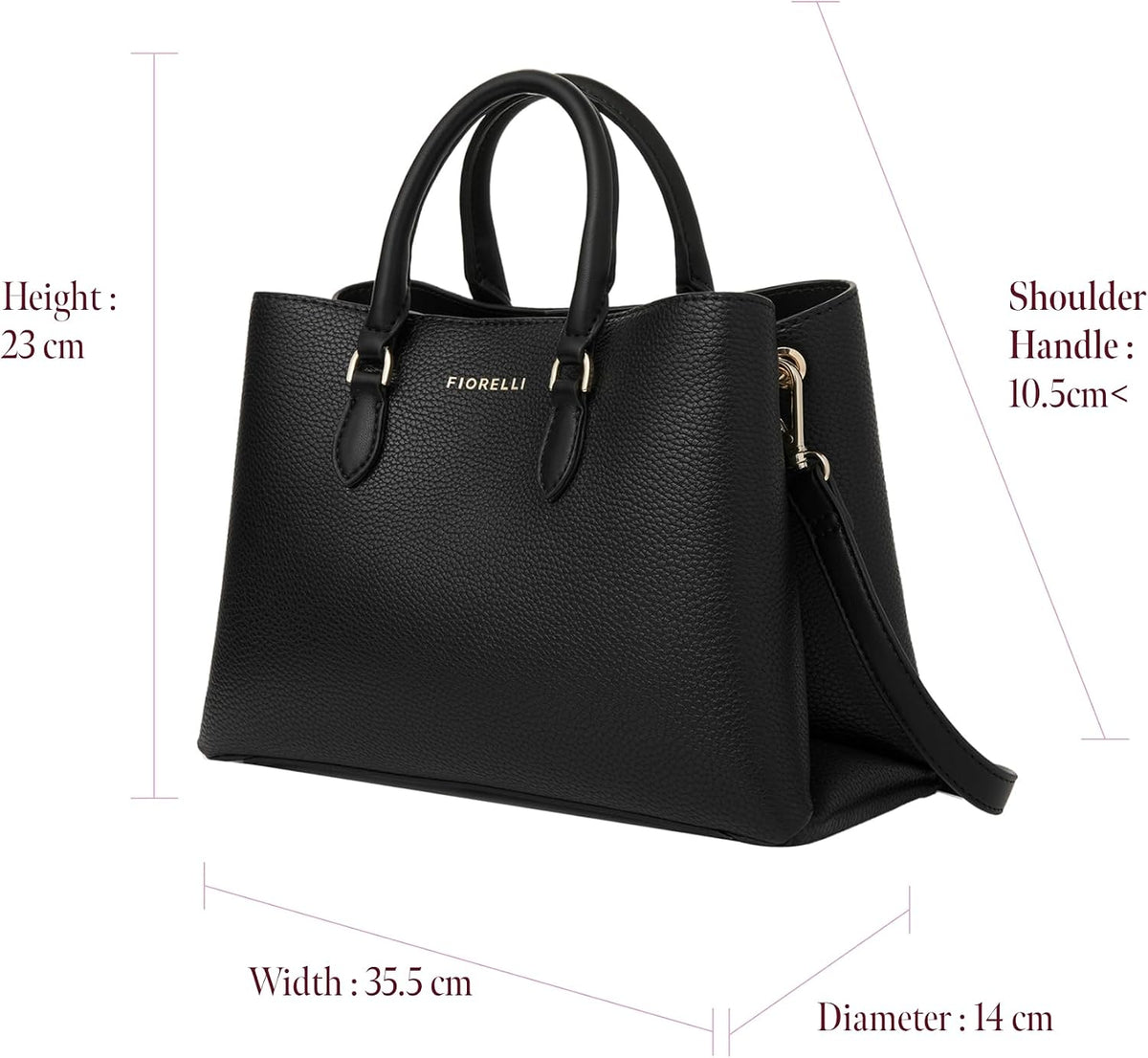 Emery Satchel Bag Womens