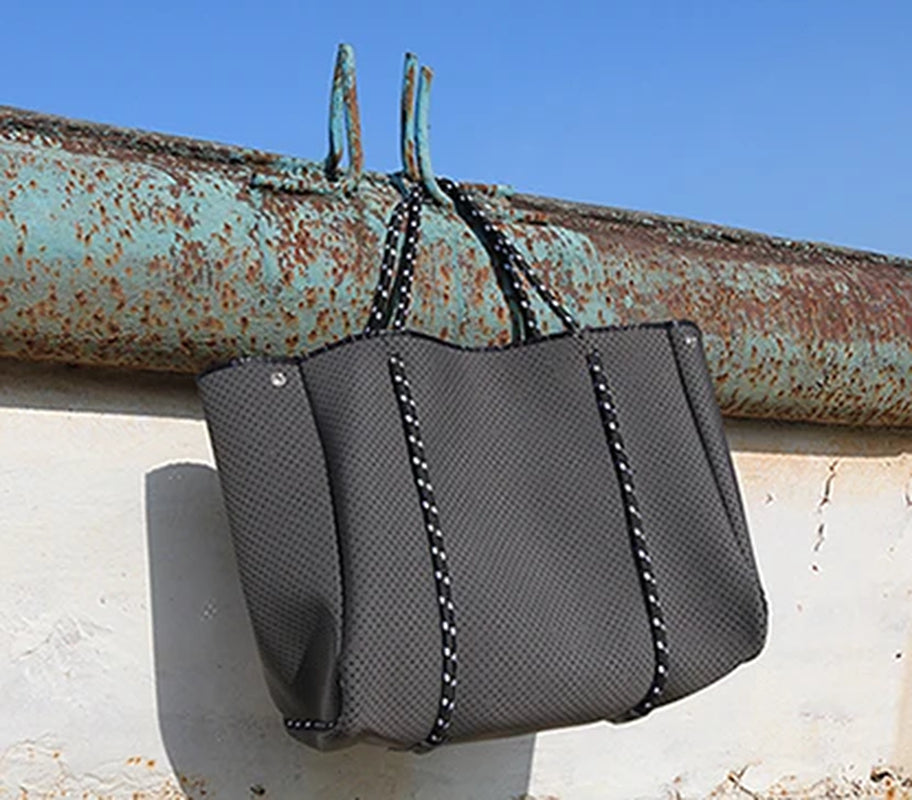 Luxury Tote Shoulder Bag for Women Large Beach Neoprene Light Handbags Bolsas Female
