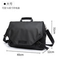 Casual Men'S Crossbody Bag Large Capacity Motorcycle Crossbody Shoulder Bag Men Oxford Waterproof Laptop Handbags Male Satchels