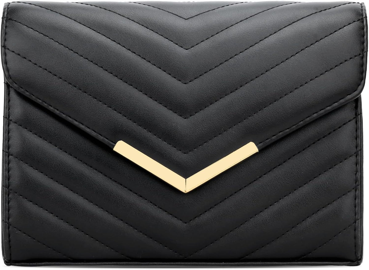 Women'S K-01428A Chevron Clutch Clutch Purse