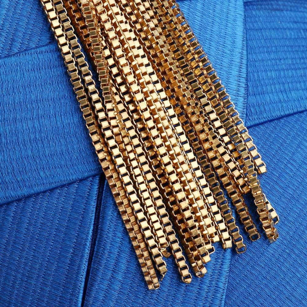 Womens Clutch Purse Ladies Prom Party Wedding Bags Designer Evening Bags, Womens Stunning Tassel Clutch Handbag Ladies Shoulder Bags