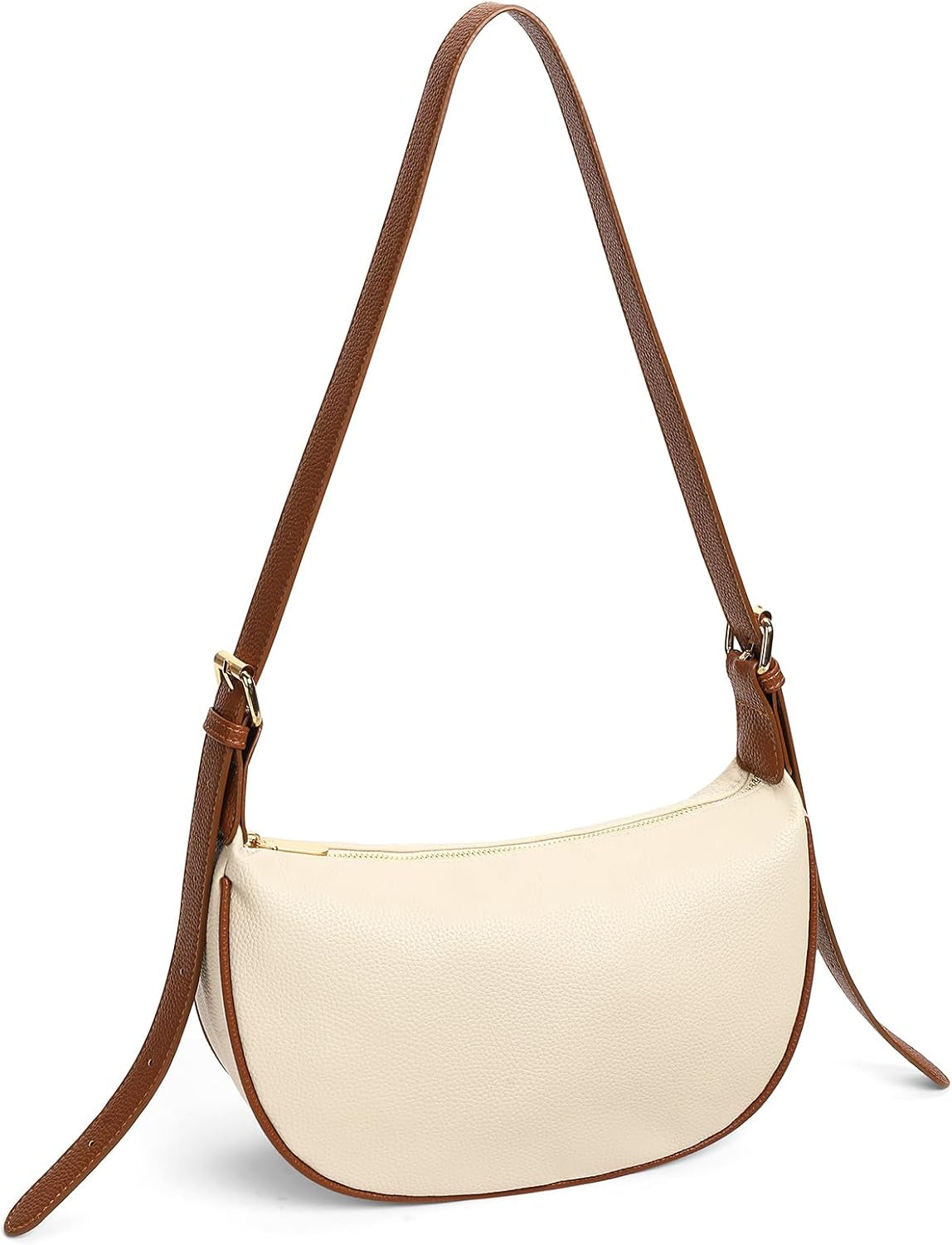Small Crescent Bag Shoulder Bags for Women，Cute Hobo Purses and Handbags Crossbody with Adjustable Strap
