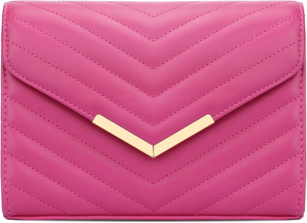 Women'S K-01428A Chevron Clutch Clutch Purse