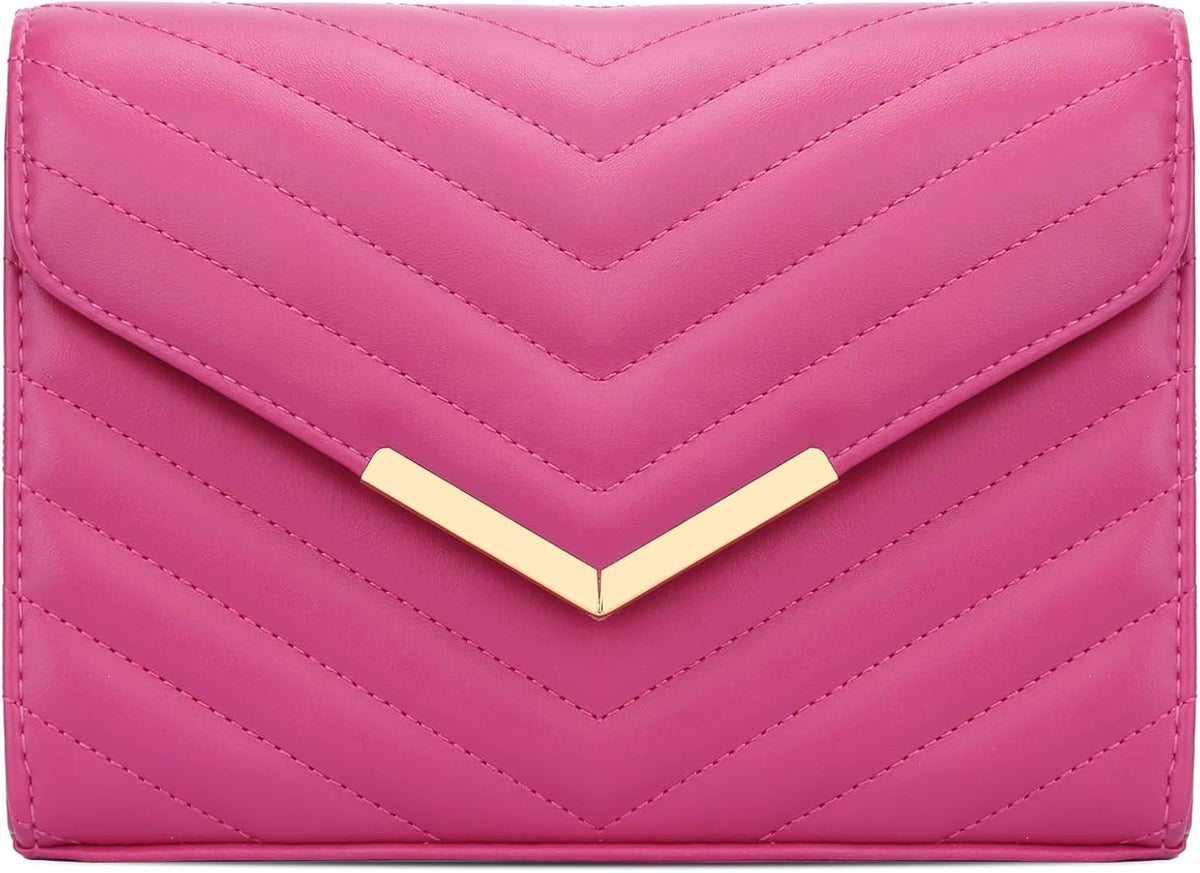 Women'S K-01428A Chevron Clutch Clutch Purse