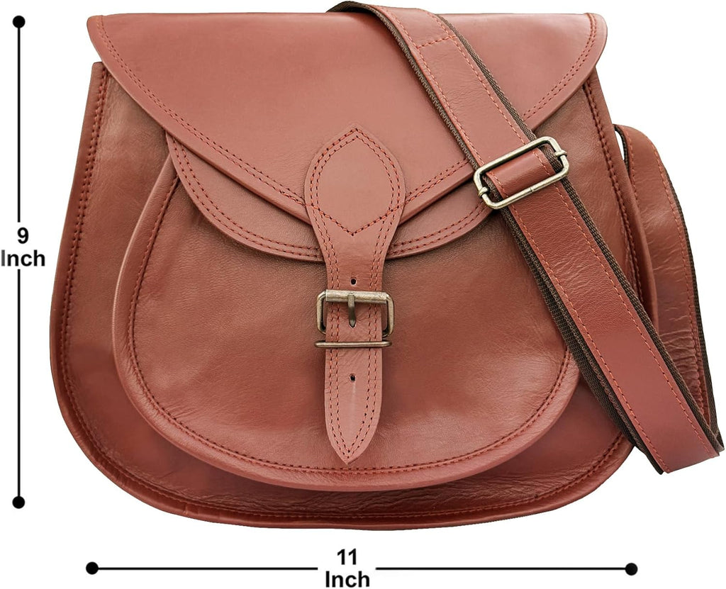 Leather Crossbody Satchel Bag Vintage Purses Handbags for Women | Vintage, Leather
