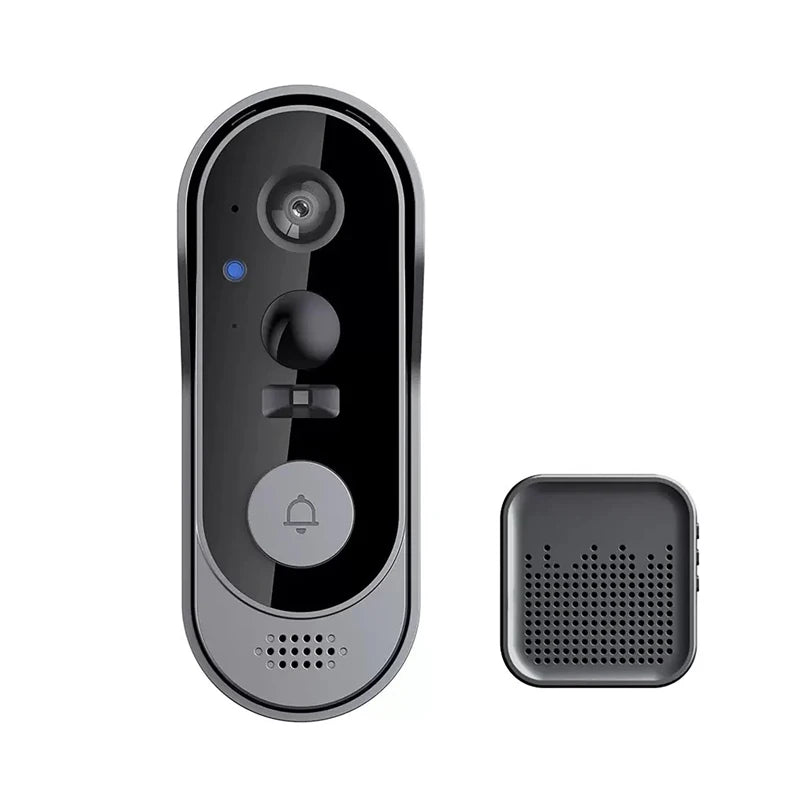 Tuya Doorbell with Camera Wireless Home Video Doorbell WIFI HD Outdoor Waterproof Door Bell Camera Security Video Intercom IR