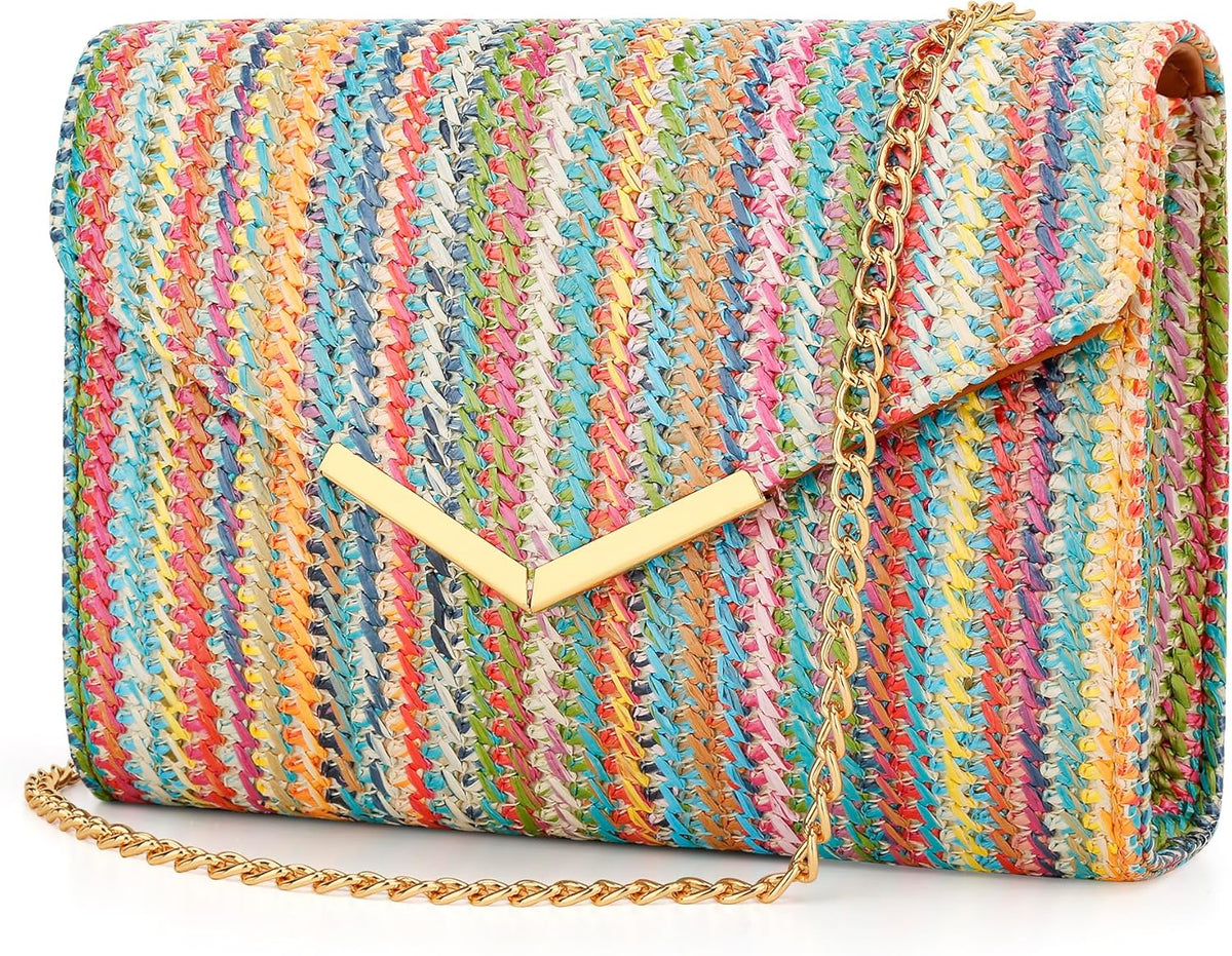 Women'S K-01428A Chevron Clutch Clutch Purse