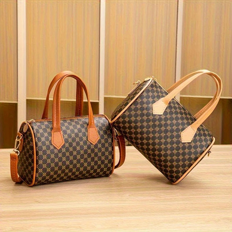 Vintage Style Handbags Crossbody Bag Adjustable Strap Women Messenger Shoulder Bag Sophisticated Accessory Tote Bag Purse Chic