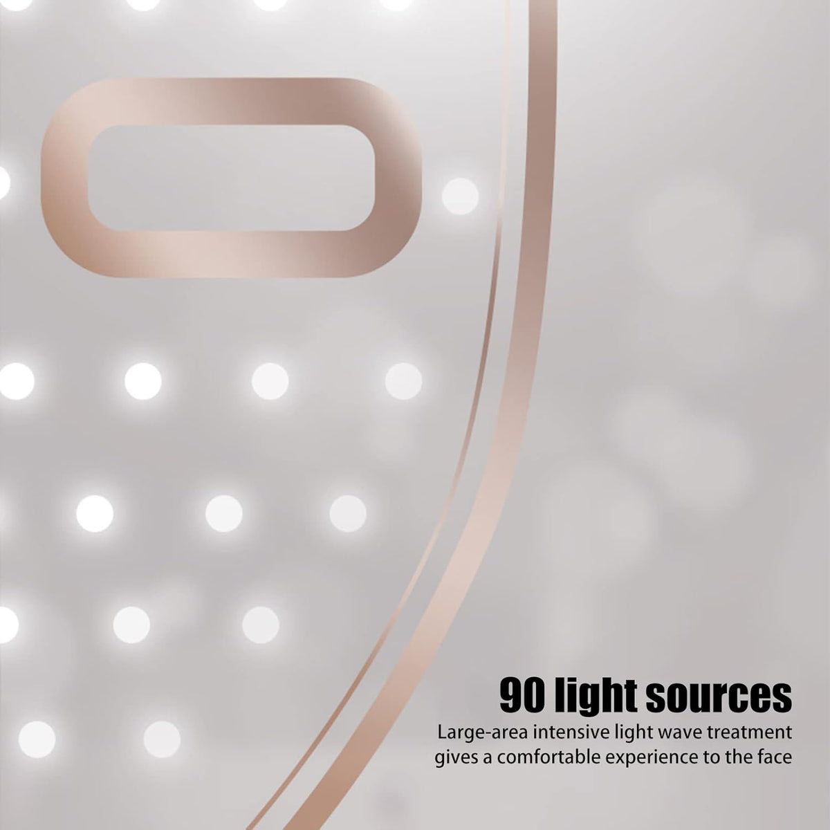 LED Light Therapy Facial Mask - 7 Color Photon Treatment for Skin Rejuvenation, Anti-Aging, Acne Reduction, and Wrinkle Prevention