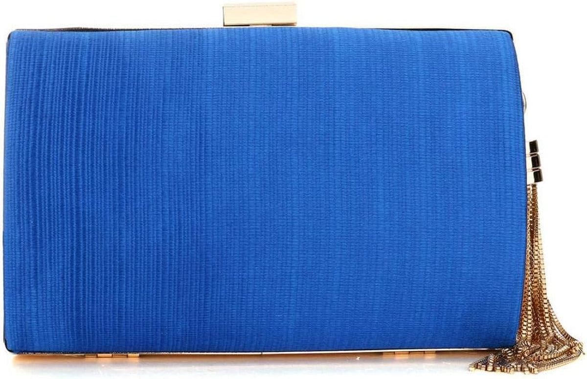 Womens Clutch Purse Ladies Prom Party Wedding Bags Designer Evening Bags, Womens Stunning Tassel Clutch Handbag Ladies Shoulder Bags