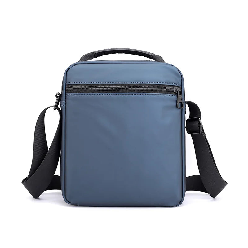 Man Classic Messenger Bag Men'S Multifunction Shoulder Sling Pack Nylon Business Crossbody Flap Male Simple Handbags