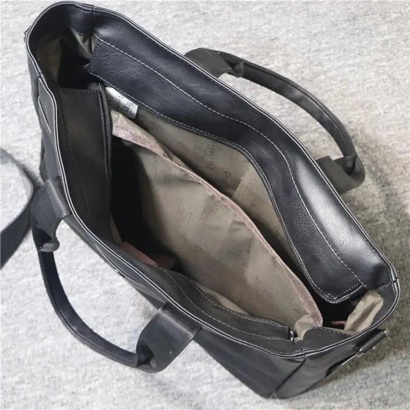 New Korean Men'S Handbags Casual Business Men Shoulder Bag Computer A4 Briefcase Crossbody