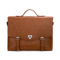 2026 New Briefcase Men'S Leather Handbags Business Casual Lawyer Computer Portable Official Vintage Shoulder Messenger Bag Larg