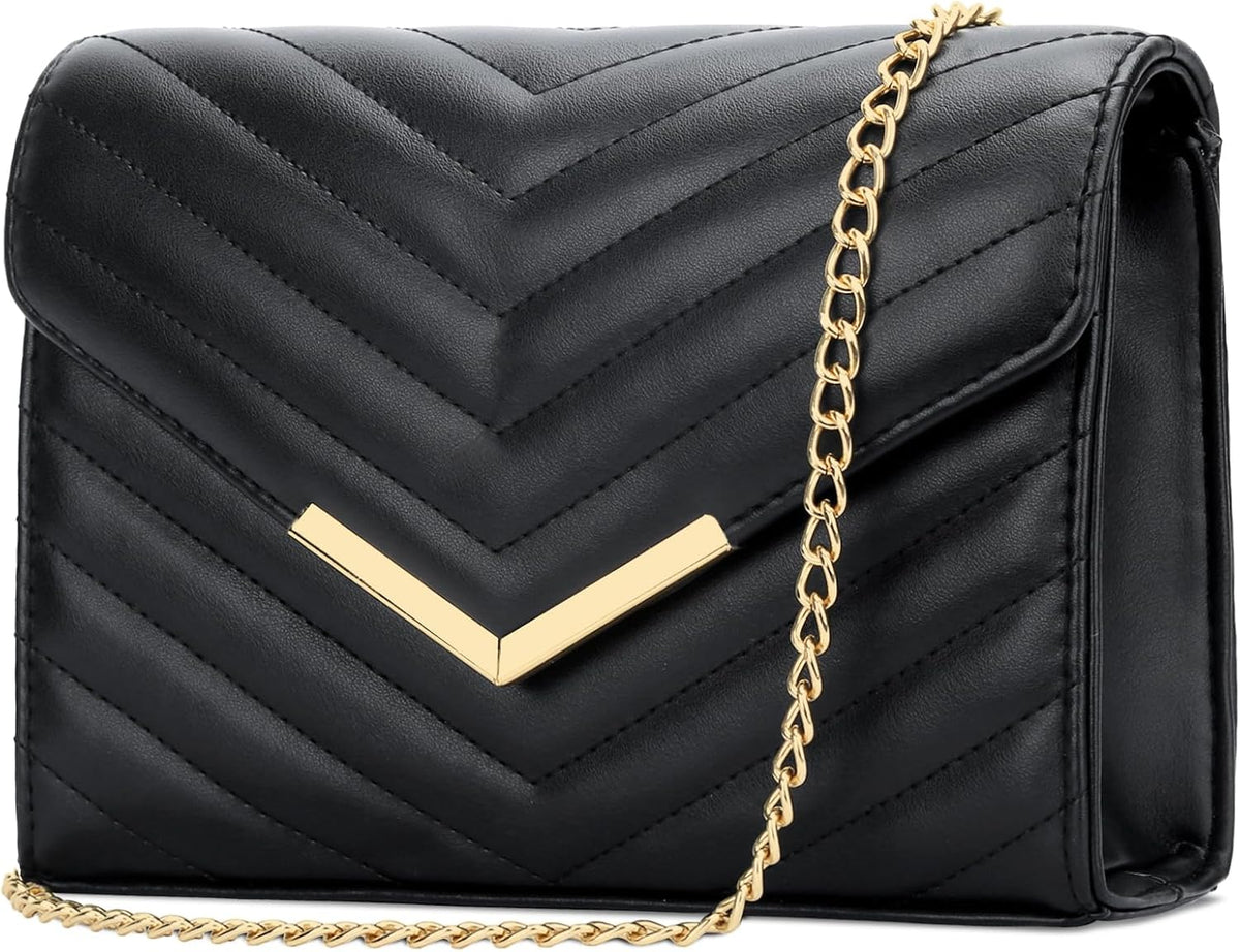 Women'S K-01428A Chevron Clutch Clutch Purse