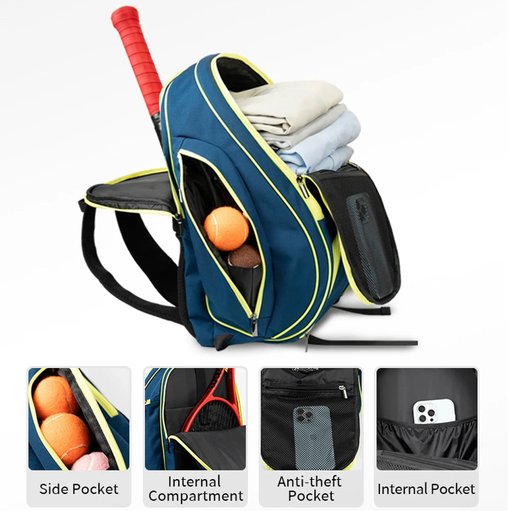 Fashion Aero 2 Tennis Rackets Bag Tennis Bag Backpack Badminton Padel Racket Squash Racquet Backpack Tenis Raqueta