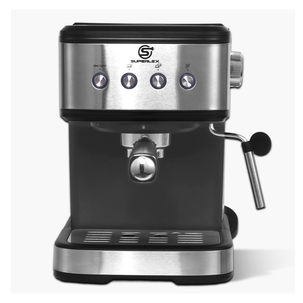 SUPERLEX Coffee Machine Espresso Machine Coffee Maker Cappuccino W/ Milk Frother